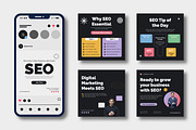 Social Media Marketing Post, a Social Media Template by MightyDesign (Thumbnail 2 of 9)