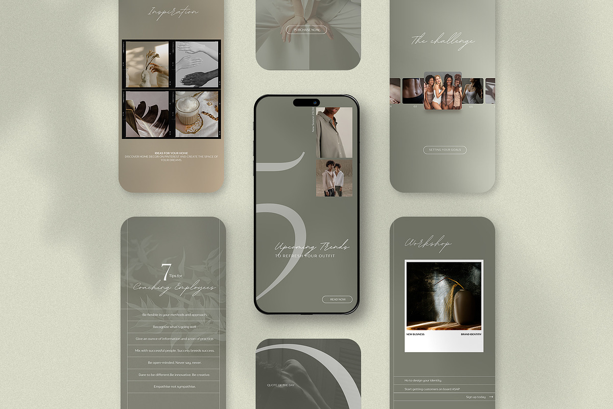 Aesthetic Instagram Kit, a Social Media Template by Imagination Area (Photo 3 of 8)