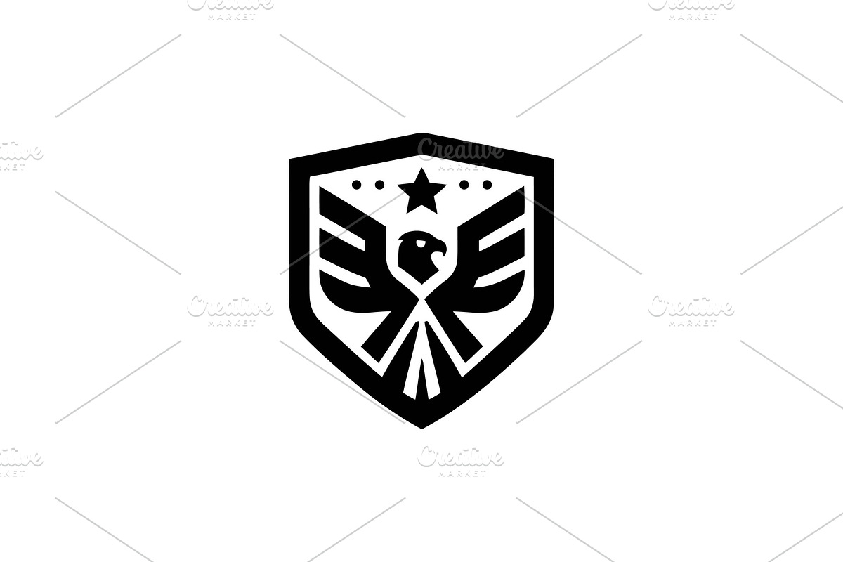 Modern Eagle Shield Logo Bundle, a Branding & Logo Template by Vectorium Studio (Photo 4 of 21)