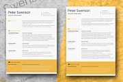 Clean & Pretty - Word Resume, a Resume Template by Visual Impact (Thumbnail 2 of 2)