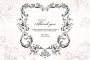 Sylvia vintage baroque floral frames, a Decorative Illustration by Yuliia Lashevska (Thumbnail 9 of 9)