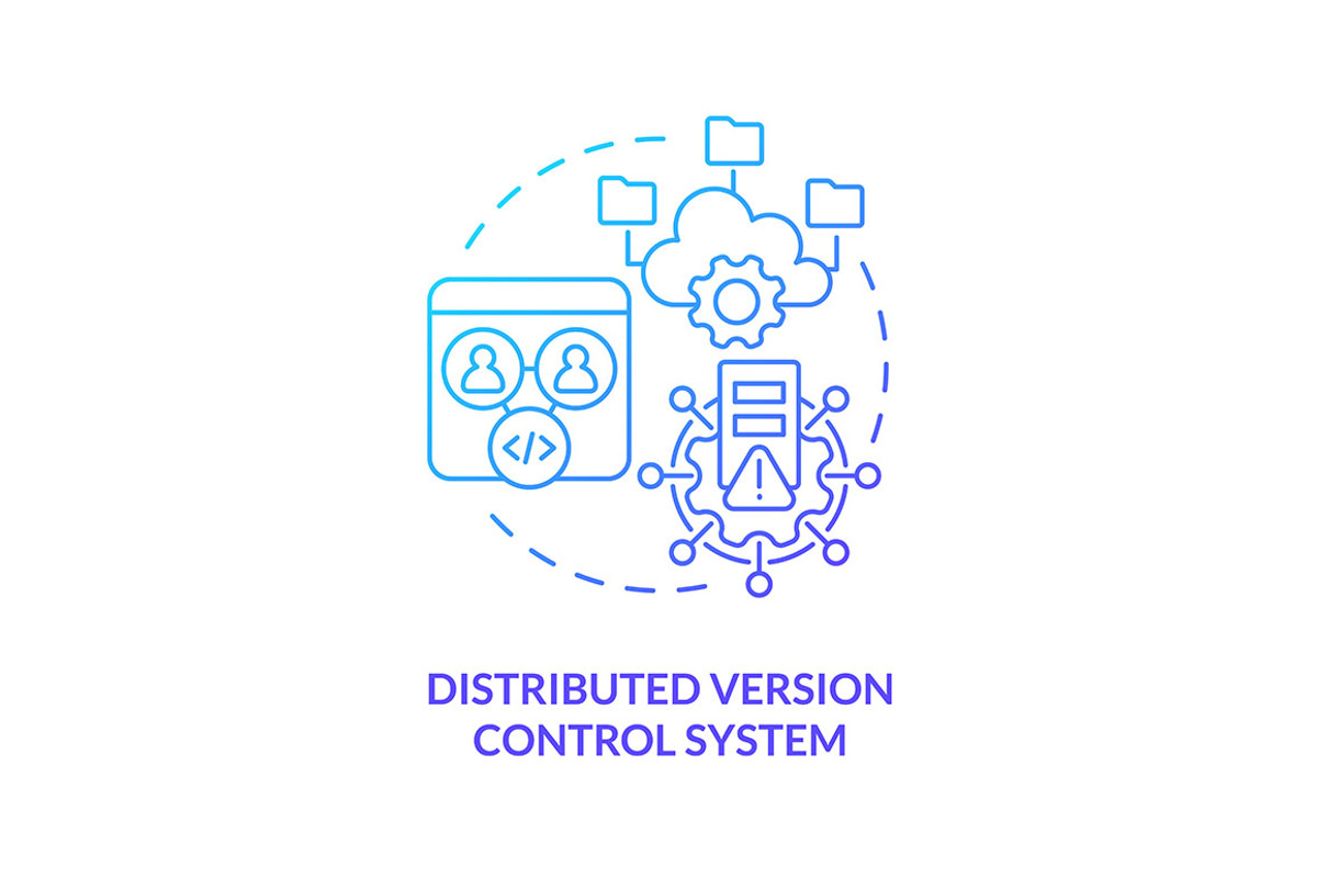 Distributed version control system, an Icon by IMG Visuals