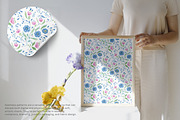 folk floral seamless pattern, a Pattern Graphic by Pink Studio Art (Thumbnail 4 of 5)