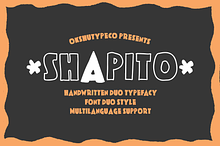Shapito font duo style