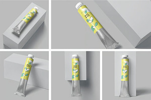 Paint Tube Mockups, a Product Mockup by megostudi0