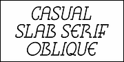 Casual Slab Serif JNL, a Slab Serif Font by Jeff Levine Fonts (Thumbnail 4 of 5)