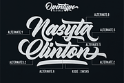 Yowesta Script Font, a Script Font by Naufal Labs (Thumbnail 11 of 15)