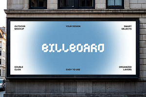 City Billboard Mockup, an Advertising Mockup by Design Squad