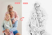 Pencil Sketch Photoshop Action, an Action Add-On by MRI STUDIO (Thumbnail 11 of 14)