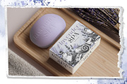 Cosmetics lavender SPA line clipart, an Illustration by NATASHA CHU (Thumbnail 16 of 16)