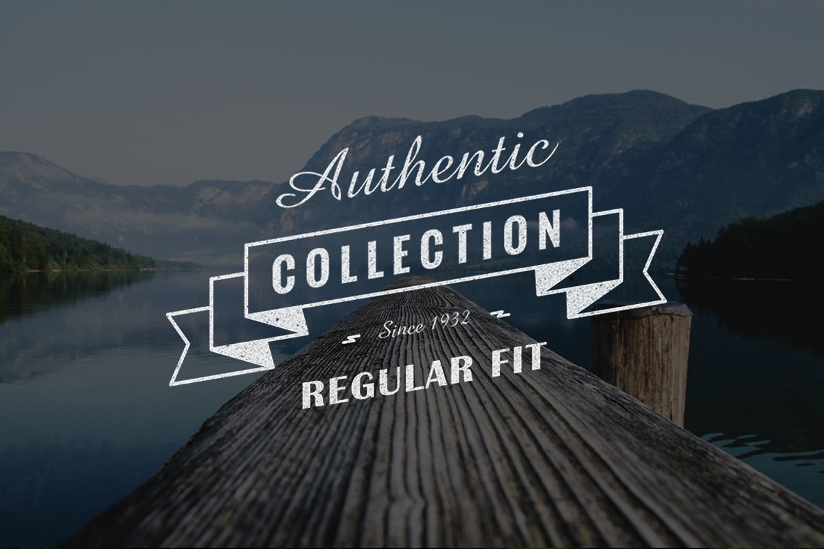 Authentic Vintage Logo Template, a Branding & Logo Template by ShalexDesigns