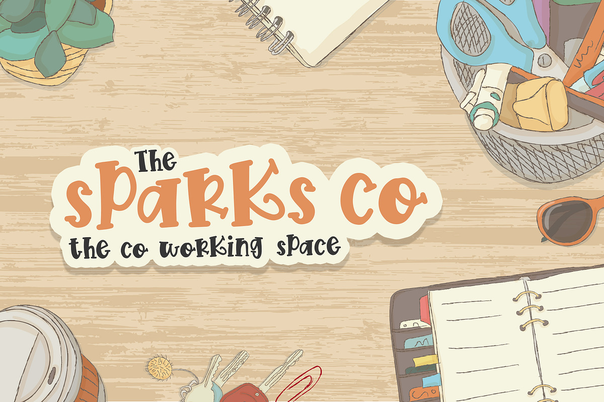 Worklife Font, a Font by Salt & Pepper Designs (Photo 3 of 8)