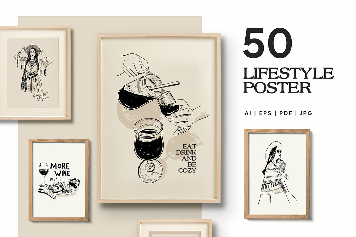 Lifestyle | Poster Builder, an Object Graphic by KetteCreate (Photo 11 of 16)