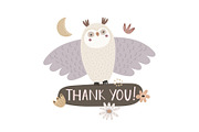 Owls, a Background Graphic by AnnieArt (Thumbnail 9 of 9)