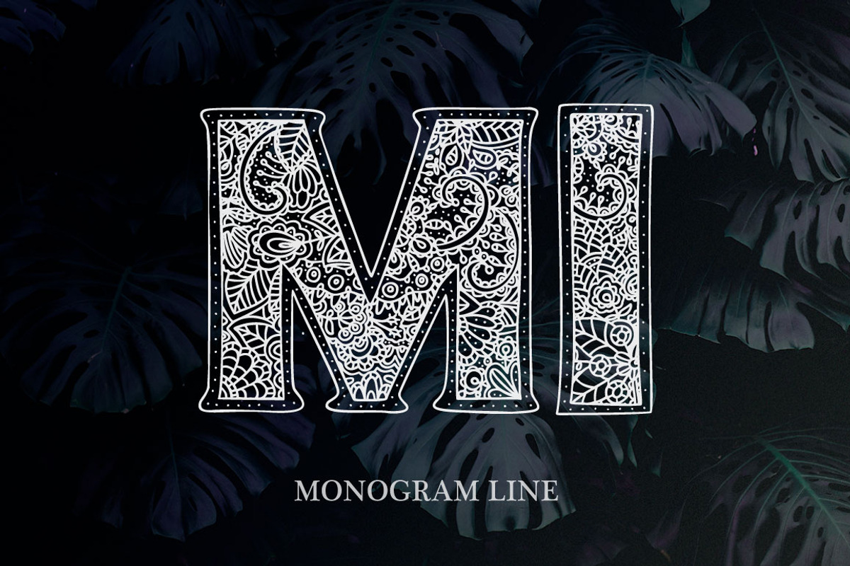 Monogram · 5 fonts · 20 frames preview 4