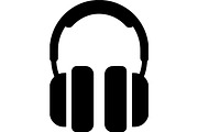 Headphone & Headset Vector Icons, a Technology Illustration by abu67222 (Thumbnail 3 of 9)