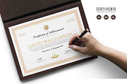 202. Modern Certificate Template, a Stationery Template by CreativeRezwan (Thumbnail 2 of 3)