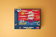 Jigsaw Puzzle Board with Box Mockup, a Packaging Mockup by Sheikhadesign (Thumbnail 11 of 12)