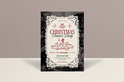 Christmas Dinner Party Invitation, an Invitation Template by graphicook (Thumbnail 1 of 3)