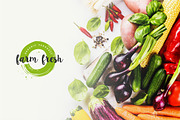 Organic, natural and vegan badges, a Branding & Logo Template by oxygen_8 (Thumbnail 3 of 7)