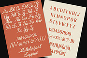Avenue Market Duo, a Script Font by Letter Fresh (Thumbnail 10 of 10)