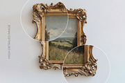 Vintage Coquette Frame Mockup, a Household Mockup by Blank Studio (Thumbnail 6 of 8)