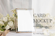 Card Mockup 5x7 Table Number BGF, a Product Mockup by PawMockups (Thumbnail 1 of 10)