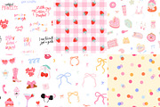Cute Coquette Girl Aesthetic Clipart, an Object Graphic by Ruslana Lubenets (Thumbnail 14 of 15)