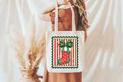 Christmas Stocks Coquette Stamps Png, an Illustration by Libby Wishes (Thumbnail 2 of 5)