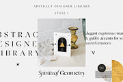 ABSTRACT DESIGN LIBRARY shapes, an Object Graphic by Lana Elanor (Thumbnail 3 of 56)