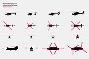 Helicopters - Modern Graphics, an Illustration by illugrama (Thumbnail 6 of 7)
