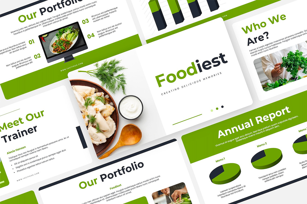 Foodiest Food Presentation Design, a Presentation Template by Kren Studio (Photo 6 of 10)