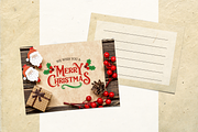 Christmas GREETING CARD CANVA TEMPLA, a Card Template by The Little Lily Studio (Thumbnail 4 of 5)