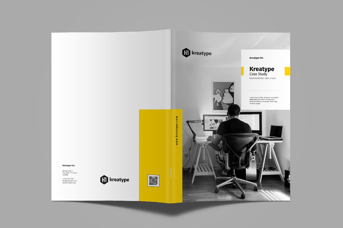 Kreatype Case Study, a Brochure Template by Kreatype Studio (Photo 19 of 19)