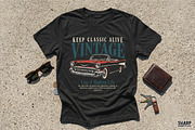 Keep Classic Alive Vintage Live A, an Object Graphic by SharpMarketplace (Thumbnail 3 of 5)