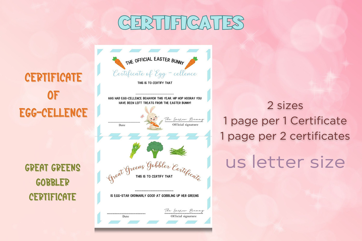 Letter from Easter Bunny #5 - Canva, a Templates & Theme by Adalin Shop (Photo 3 of 11)