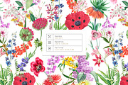 Primavera Fleurs bold floral prints!, a Pattern Graphic by TSTUDIO (Thumbnail 2 of 11)