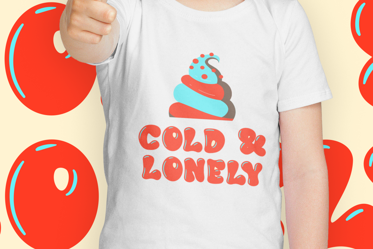 Cold Snowflake - Quirky Ice Cream Fo, a Font by PutraCetol Studio (Photo 7 of 11)