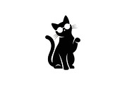 Cool Cat Silhouette Vector Bundle, an Illustration by Designs_River (Thumbnail 49 of 51)