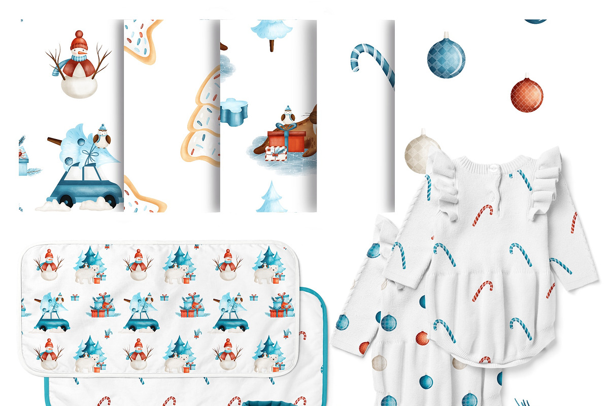 Christmas Arctic - kids collections, an Animal Illustration by Linerisyart (Photo 11 of 19)