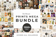 Art Prints Gallery Mega Collection, a Background Graphic by Laras Wonderland (Thumbnail 1 of 18)