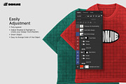 Washed Oversize T-Shirts Mockup, a Shirt Mockup by Pipello Grafik (Thumbnail 3 of 3)