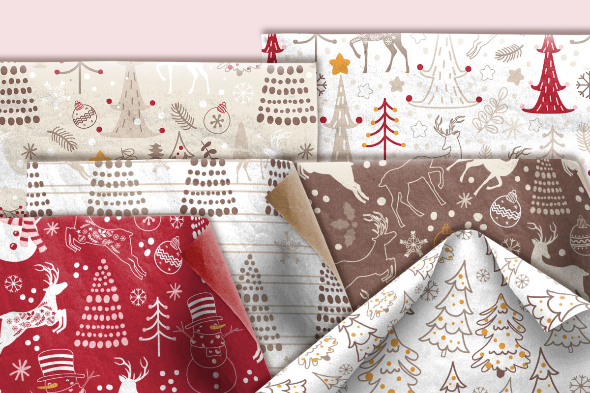Winter & Christmas Pattern Pack