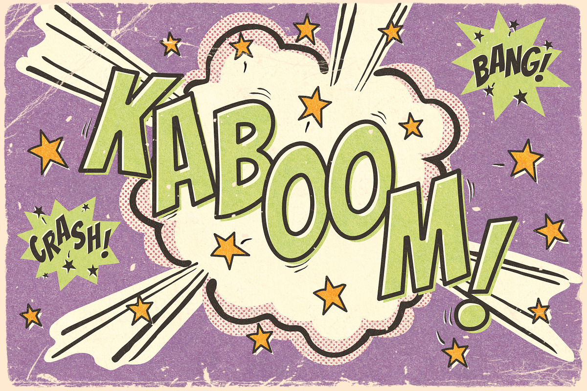 The Vintage Comic Creator, a Brush Add-On by The Artifex Forge (Photo 4 of 9)