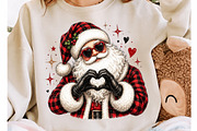 Funny Christmas Santa Claus PNG, a Seasonal Illustration by Craft Nest (Thumbnail 4 of 6)