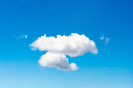White cloud on blue sky, a Nature Photo by Vapi