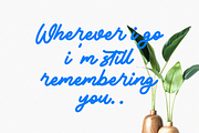 Creamy Smiley Script Font, a Script Font by MACK 75 (Thumbnail 9 of 10)