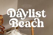 Daylist Beach Retro Serif Font, a Serif Font by Letterena Studios (Thumbnail 1 of 15)