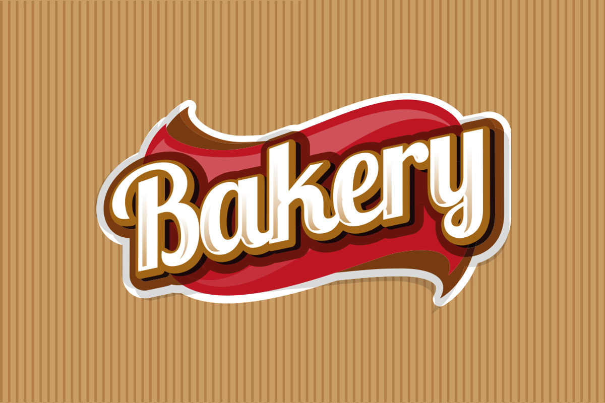 Bakery lettering, an Object Graphic by Lin´s