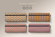 42 Groovy Retro Summer Patterns, a Pattern Graphic by Jennadesigns (Thumbnail 14 of 21)